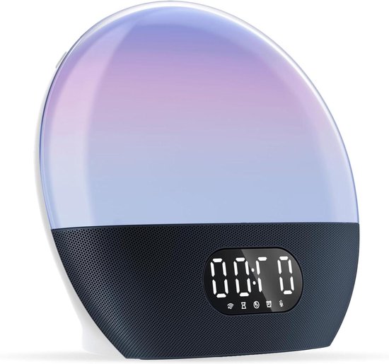 Wake-up Lamp - Slaapassistent Geluidsmachine - Betere Dagstart - Geïntegreerde Alexa - Niet gespecificeerd - Blauwe Zee Groen