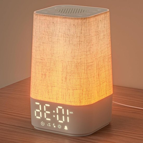 Wake-up Light Alarm Clock - Natuurlijk Licht Wekker - Rustig Wakker Worden - Zonsopgang Simulatie