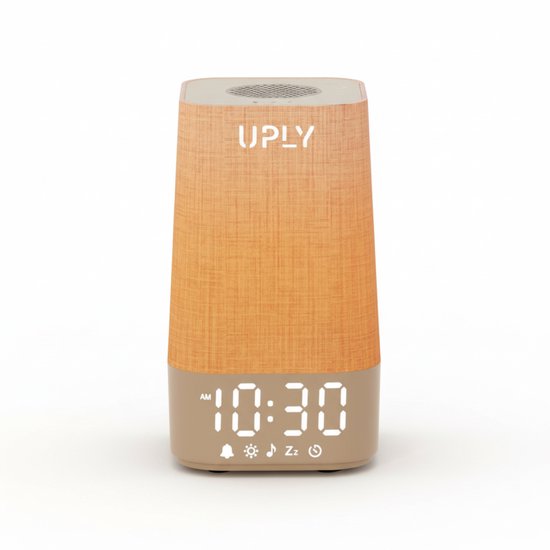 Wake Up Light - Digitale Wekker met Licht - Lichtwekker - Wekkerradio - White Noise- 10 Slaapgeluiden- 20 Slaap Natuurgeluiden en Muziek-12 Helderheidsniveaus - Slaaphulp van Merkloos