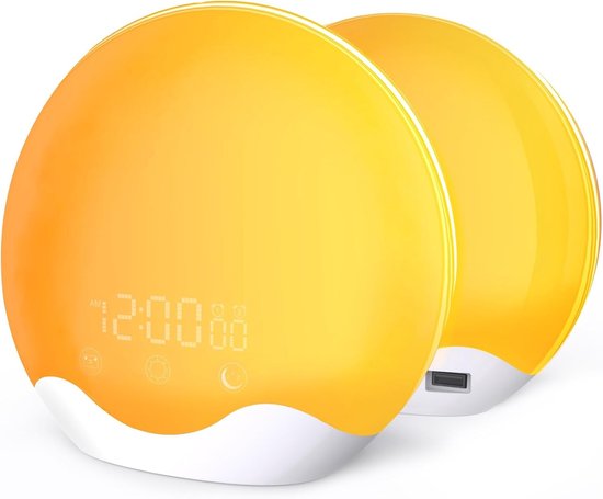 Wake up Light - Lichtwekker - Digitale wekker van Merkloos