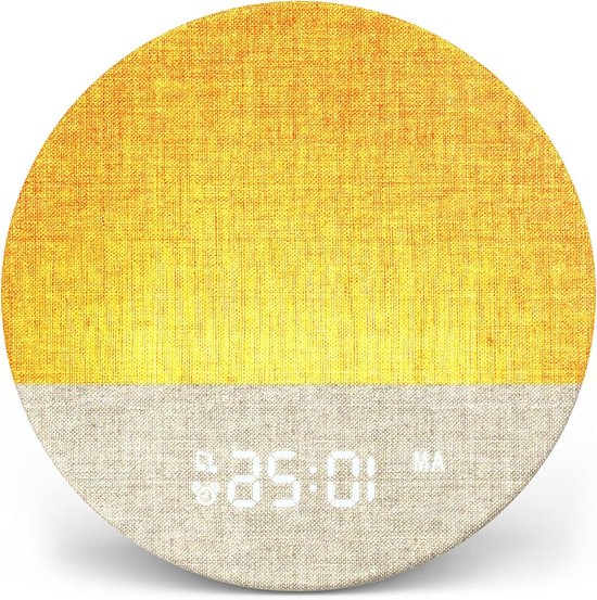 Wake-Up Light - Zonsopgang Alarm - Rustig Ontwaken - 29 Natuurgeluiden - N.v.t. - Wit