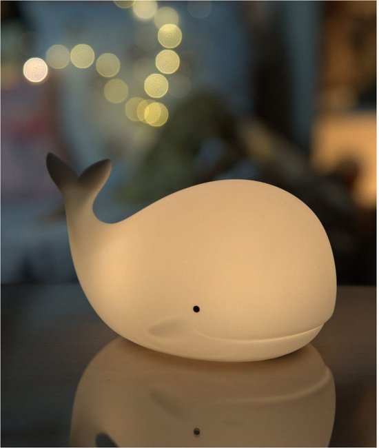 Walvis siliconen lamp met afstandsbediening van Merkloos