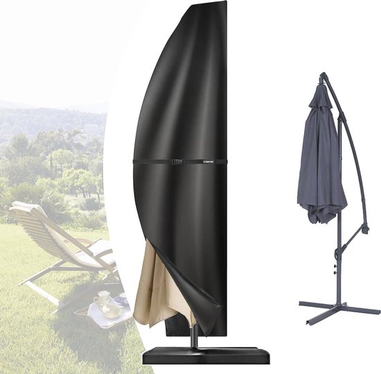Waterdichte Beschermhoes voor Parasol 2 tot 4 m - UV-bestendig en Weerbestendig