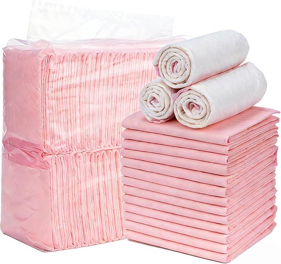 Wegwerp Verschoningsmatten 100 Stuks 33x45 Cm Absorberend Zachte Onderlegger Voor Baby En Luiertafel