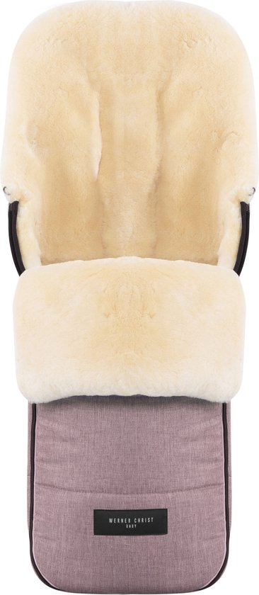 Werner Christ - Flims Voetenzak Schapenwol - Rose van Werner Christ