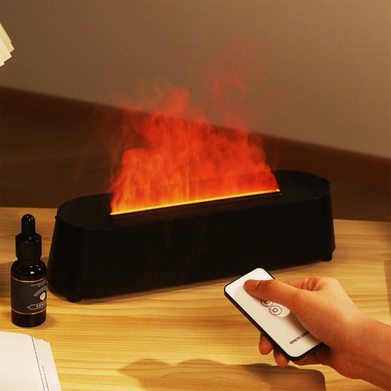 White Noise Machine - Aromadiffuser met Afstandsbediening, 7 Kleuren, Luchtbevochtiger en Geurverspreider, Waterloos Automatisch Uitschakelen, Geschikt voor Kinderen, Huis en Kantoor van Merkloos
