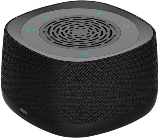 White Noise Machine - Draagbare Slaaphulp met 3 Timers, Eenvoudig te Gebruiken, Geschikt voor Woonkamer, Kantoor, Volwassenen en Kinderen van Merkloos