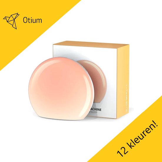 White Noise Machine - Nachtlamp - 12 kleuren - Slaaptrainer - Otium - Nachtlampje - Slaapgeluiden - Slapen - Nachtrust - Baby - Kind - Volwassenen - Slapen - Nachtrust - Geluiden - Timer van Merkloos