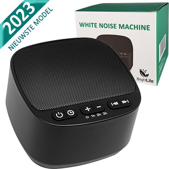 White Noise Machine voor Volwassenen en Baby - Witte ruis - Slaaphulp - 40 Rustgevende Geluiden van Cozy Sense