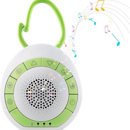 White Noise Machine - Witte Ruis Apparaat - Slaaphulp - Voor Volwassenen, Kinderen en Baby's - Slaaptrainer van Alecto