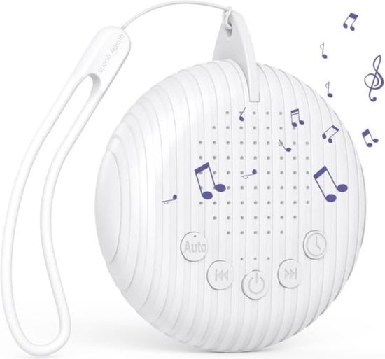 White Noise Machine - Witte Ruis Apparaat - Slaaphulp - Voor Volwassenen, Kinderen en Baby's - Soundspa - Slaaptrainer van Soundspa