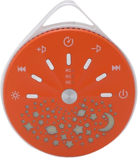 White Noise Sound Machine - Slaaphulp Geluidsmachine - Ontspannen Slapen - 10 Verschillende Natuurgeluiden