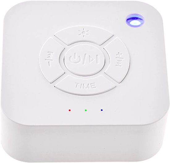 White Noise - White Noise Machine - USB-opladen - White Noise Baby - Witte Ruis - Draadloos en Oplaadbaar Muziekdoosje - White Noise Machine voor Volwassenen en Baby - Witte Ruis Apparaat van Merkloos