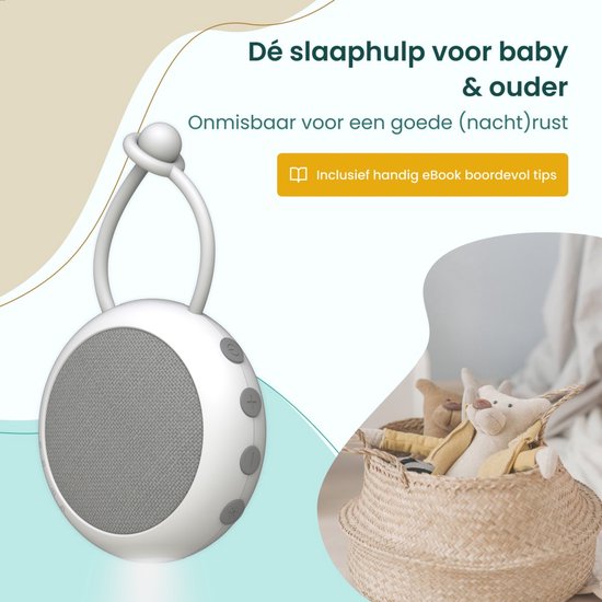 White Noise - Witte Ruis Machine - White Noise machine - Slaaphulp Baby - Nachtlampje - White Noise Baby - Slaaptrainer kinderen - eBook