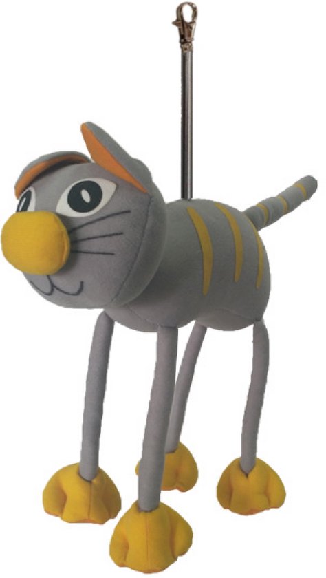 Wiebeldier aan veer - Kat - Poes