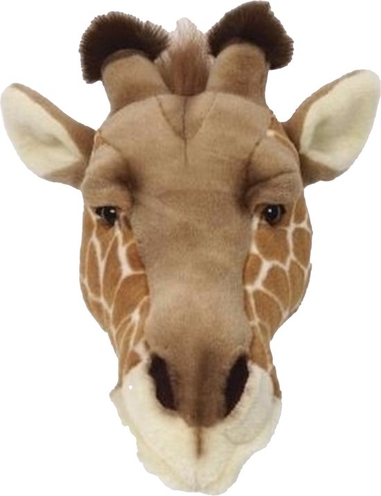 Wild & Soft Bibib Dierenkop Giraf