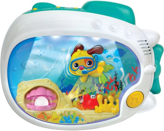 WINFUN 3-in-1 Soothing Seas Nachtlampje met muziekdoos, projector en nachtlampje van Winfun