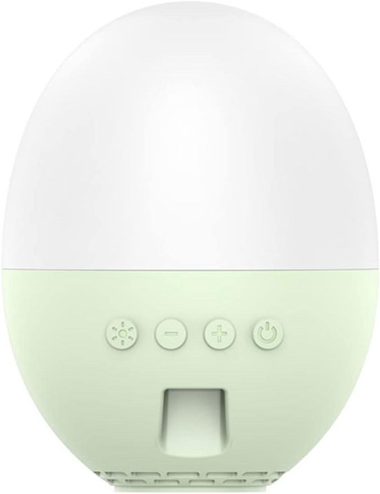Witte Ruis Machine - Baby Slaap Geluid - Rustgevende Sfeer Creëren - Veelzijdige Geluiden - 90x90x115 mm - Groen