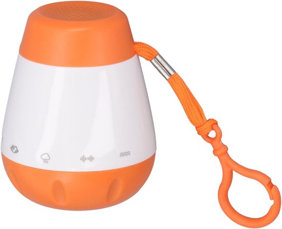 Witte Ruis Machine - Geluidsmachine Slaap - Baby Rustig Maken - Verstelbaar Volume - 30 Min Timer - Wit