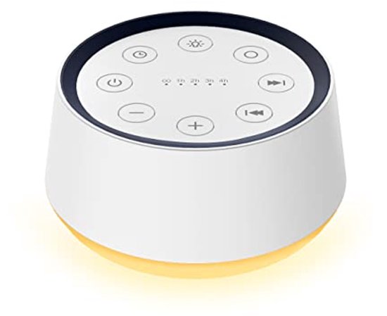 Witte Ruis Machine met 30 Geluiden en Nachtlampje voor Volwassenen en Kinderen van Mesqool