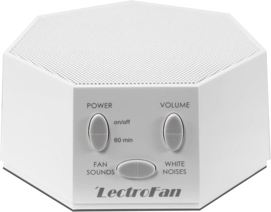 Witte Ruis Machine - Slaaptrainer - 10 Ventilatorgeluiden - 10 Witte Ruisgeluiden - Slaaptimer - Draagbaar