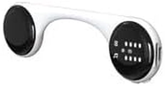 Witte Ruis Slaap Luidspreker - Kussen Speaker - Ontspannen Slapen - Botgeleidingstechnologie - 76 x 38 x 37 cm - Wit