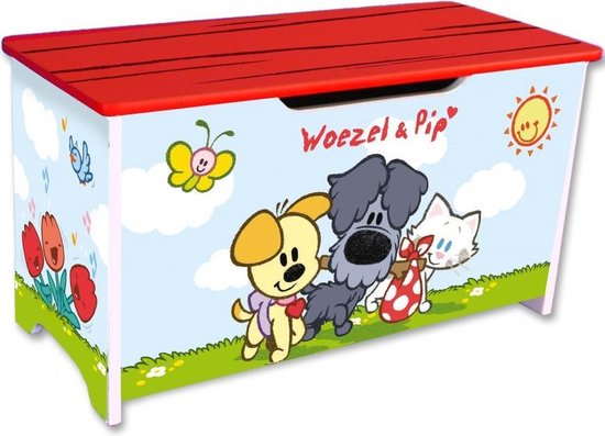 Woezel & Pip Speelgoedkist van Woezel en Pip