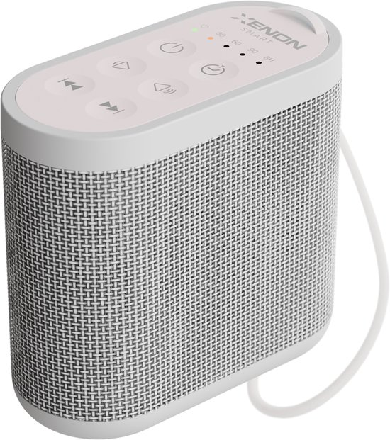 Xenon Smart X6230_M0 Witte Ruis Slaapmaatje – Baby White Noise Machine met Geluiden & Nachtlampje – Oplaadbaar – Slaaptrainer voor Baby & Kind – Wie van Merkloos