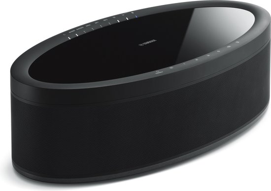 Yamaha MusicCast 50 - Draadloze speaker - Multiroom muziek - Spraakbediening - Zwart van Yamaha