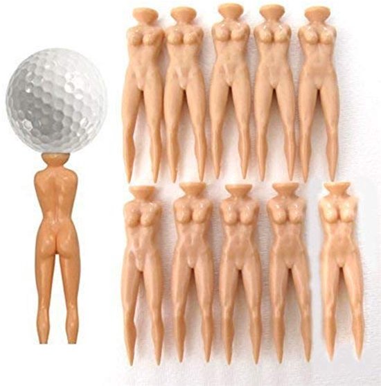 Ynkkvre - Golf Tees Set - Uniek Vrouwelijk Vormgegeven en Duurzaam van Ynkkvre