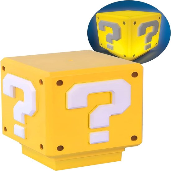 Ynkkvre -LED Dobbelsteen Nachtlamp – Game Nachtlampje voor Kinderkamer & Speelkamer – USB Voeding van Merkloos