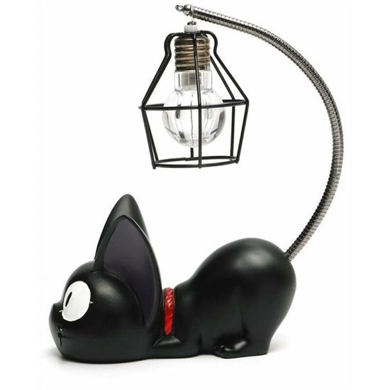 Ynkkvre -Led Nachtlicht - Hogekwaliteit Resin - Mini Kat Design Met Sfeerverlichting - 1 Stuks - Binnen En Buitendecoratie zwart van Ynkkvre
