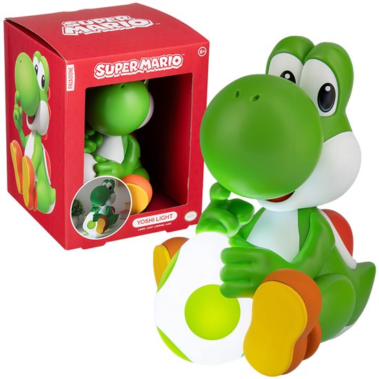 Yoshi GloBuddies Lamp – 15 cm Character Nachtlamp met Verlicht Ei – Paladone van Paladone