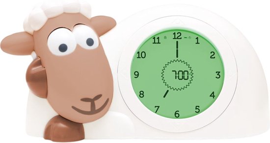 Zazu Sam Slaaptrainer Schaap Bruin Kinderwekker van Zazu