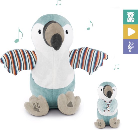 Zazu - Timo de Toekan Klappende Knuffel met Geluid (Nederlands) van Zazu