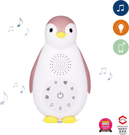 Zazu - Zoe - Roze - Muziekdoos en bluetooth speaker van Merkloos