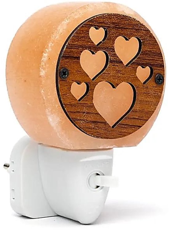 Zoutlamp nachtlampje harten – 11,5 cm x 5,5 cm