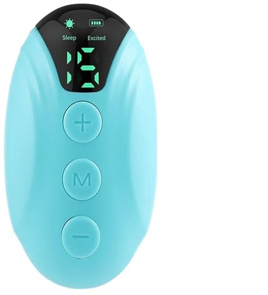 ZVD Microcurrent slaaphulpmiddel - Digitaal draagbaar hypnose-apparaat - Nachtelijke angst, stressverlichting, kalmerende zenuwhulp - Eenvoudig te gebruiken van Merkloos